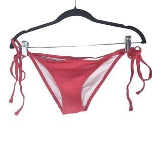 Frederick's of Hollywood Pink Bikini Bottoms Size Small NWT Pink String Bikini